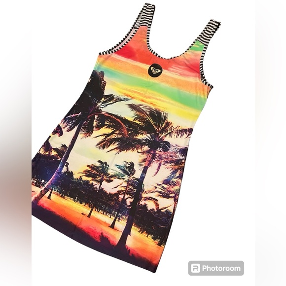 Roxy Sunset Scene Printed Swimsuit Cover Up - Picture 2 of 3